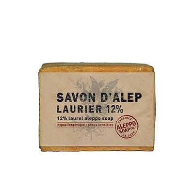 Seife mit Aleppo 12% Lorbeeröl 200g TADE - Biogo.de