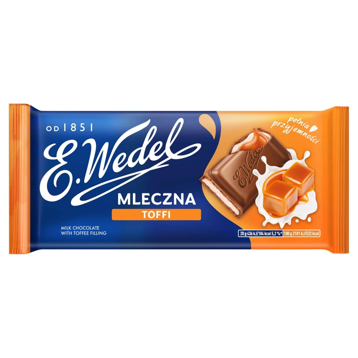 Milchschokolade-Toffee E. Wedel 100g - Biogo.de