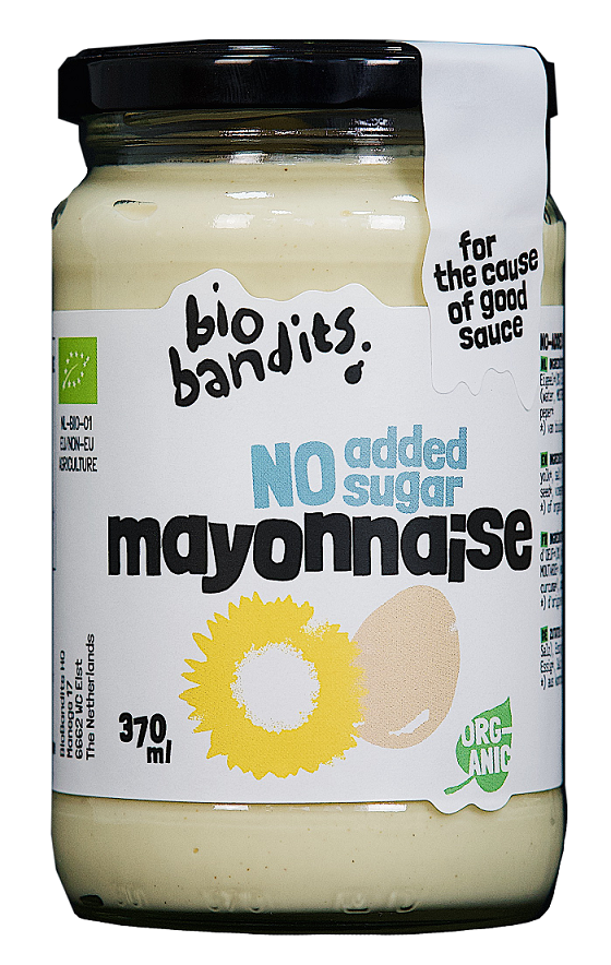 Eiermayonnaise ENTHÄLT KEINEN ZUCKER BIO 370 ml - BIO BANDITS - Biogo.de