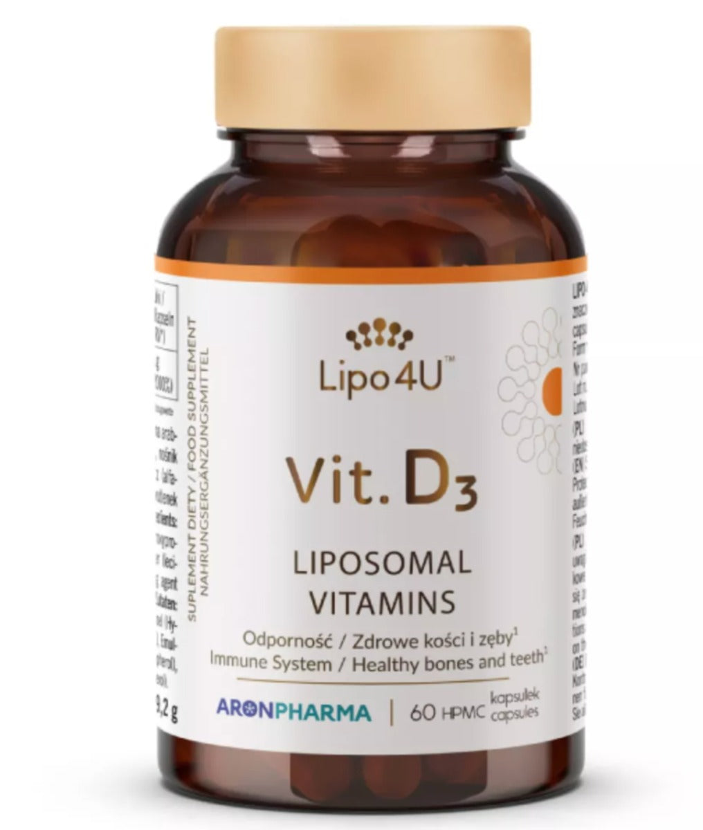 Aronpharma Lipo 4U Vit. D3 Liposomales Vitamin D3 60 Kapseln - Biogo.de