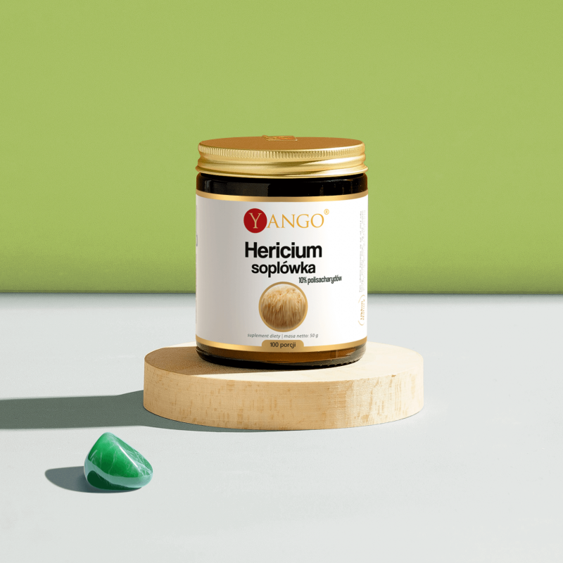 Hericium-Extrakt 10 % Polysaccharide 100 g YAGO - Biogo.de