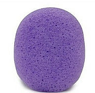 Konjac-Schwamm zur Gesichtsreinigung "Tropfen" Lavendel - BEBEVISA - Biogo.de