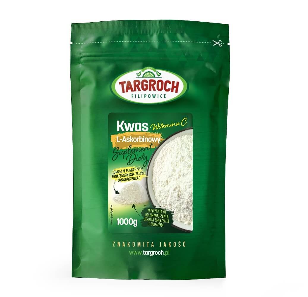 L-AscorbinsÀure Vitamin C Pulver 1000g TARGROCH