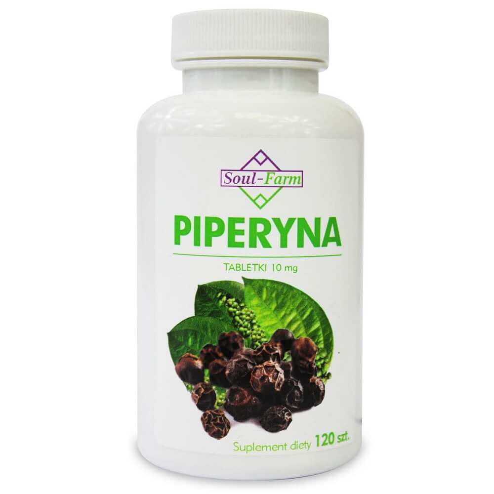 Piperin 10mg 120 Tabletten - SOUL FARM