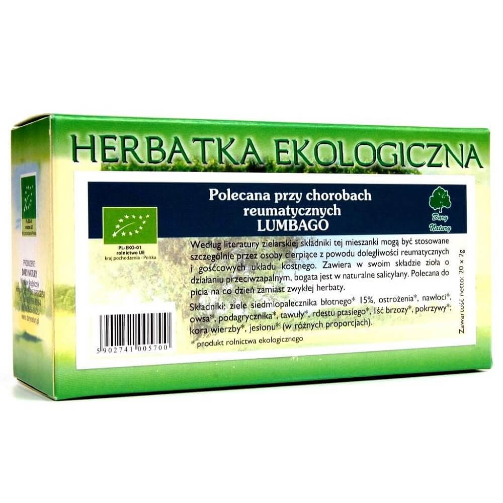 Lumbago Antirheumatika BIO (25 x 2 g) - GESCHENKE DER NATUR