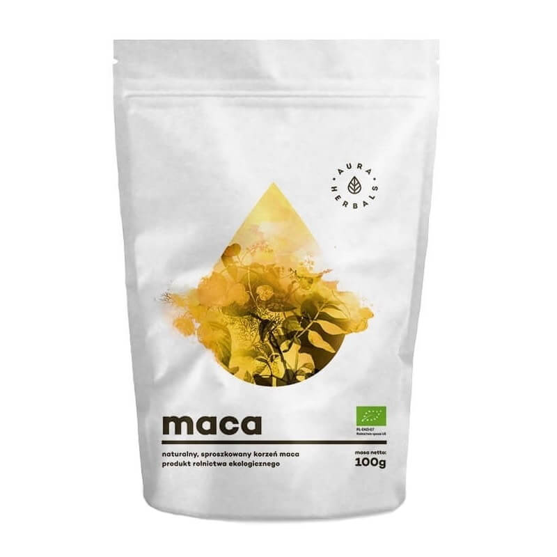 BIO Macawurzelpulver Macapulver 100g AURA HERBALS