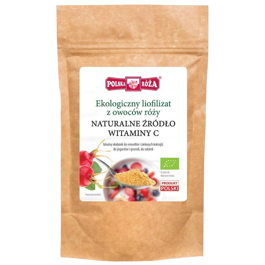 Rosenknospen-Fruchtlyophilisat BIO 40 g - POLSKA ROSA