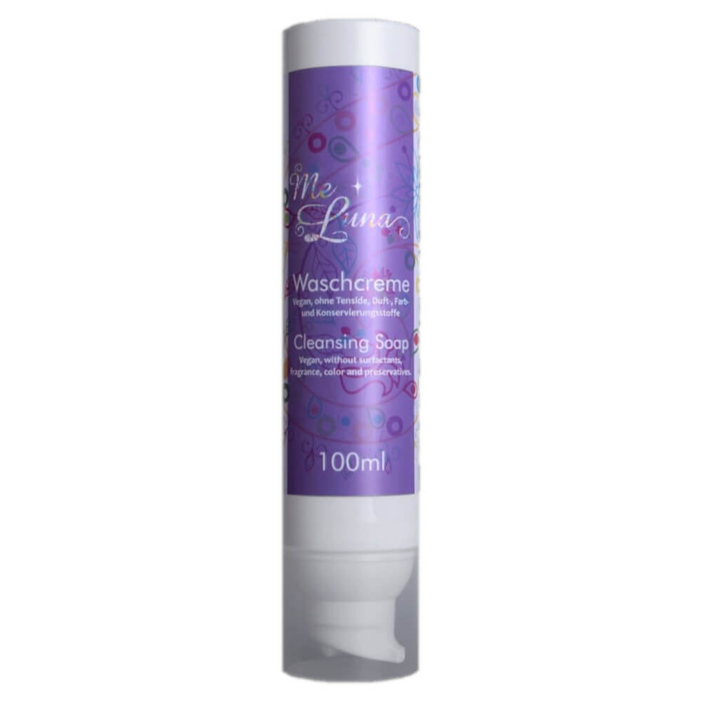 Menstruationstassen-Reinigungsseife von ME LUNA, 100 ml Flasche, sanfte Reinigung für Menstruationstassen, hygienisch und hautfreundlich