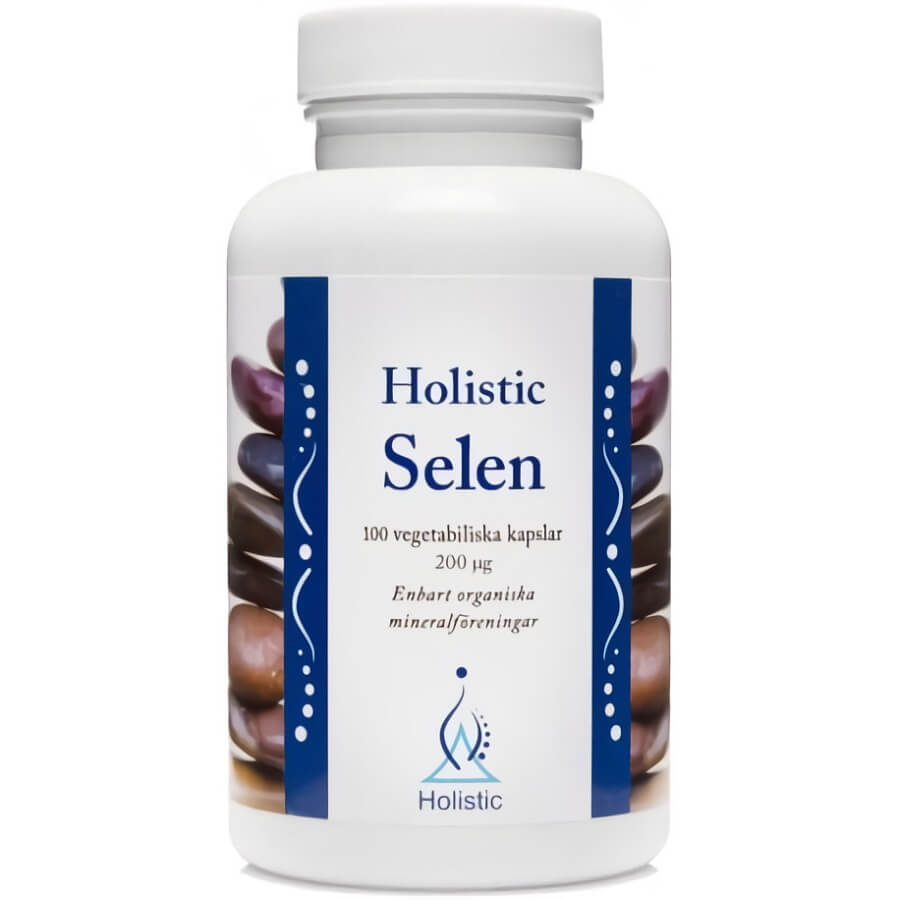 Selenmethionin 200 µg Kapseln von HOLISTIC, 90 Stück, ganzheitliches Selenpräparat in einer Packung