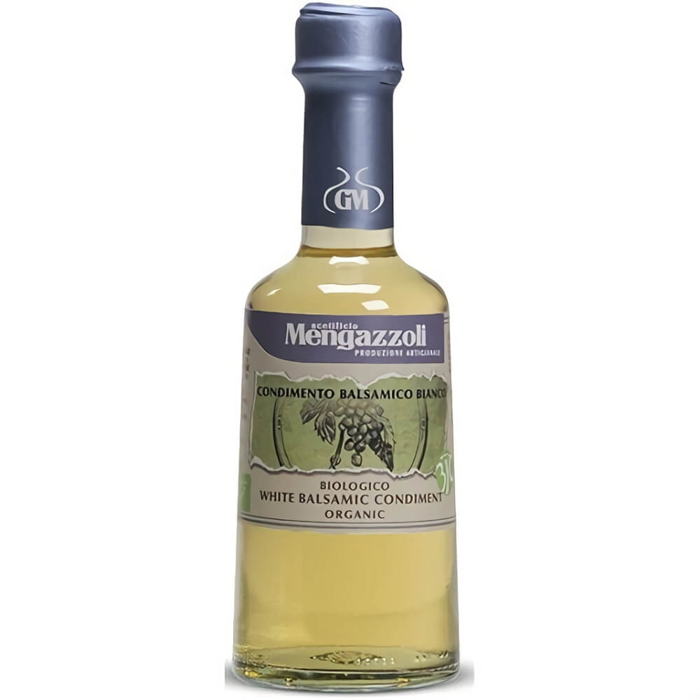 Süß-saures flüssiges BIO-Gewürz von MENGAZZOLI in 250 ml Flasche, flüssiges Würzmittel für vielfältige Gerichte