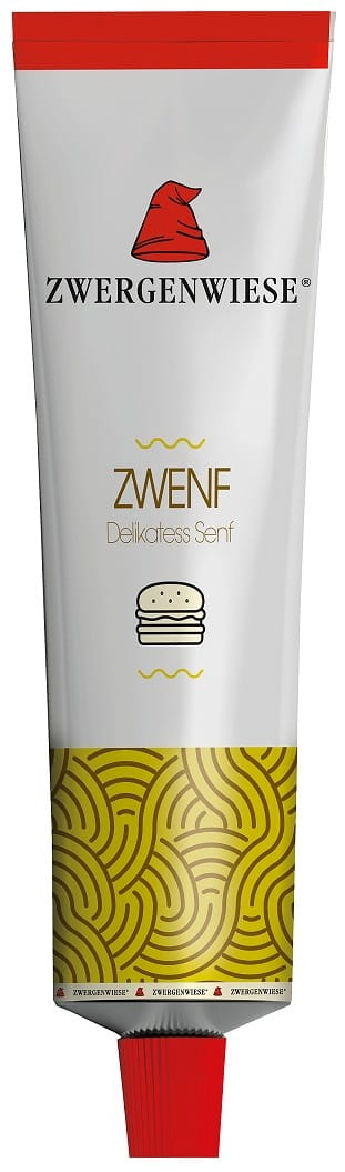 Vegane glutenfreie Mayonnaise in Tube, BIO, 200 ml von ZWERGENWIESE, cremige Konsistenz, ideal für Sandwiches und Salate