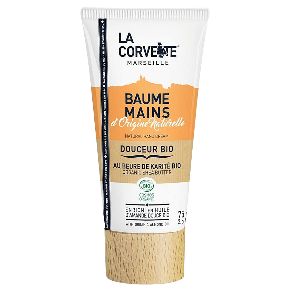 Sheabutter - süßer Öko-Mandel-Handbalsam 75 ml - LA CORVETTE