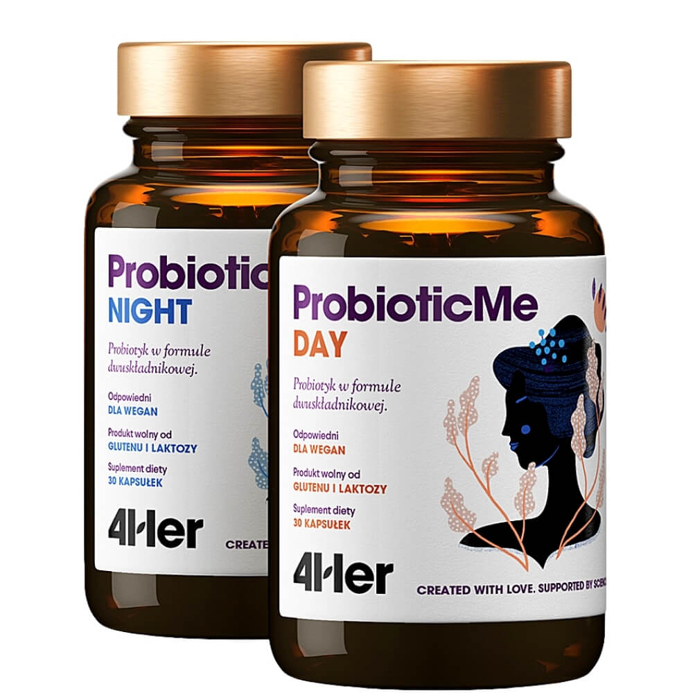 Probioticme Probiotic Tag & Nacht Doppelformel aus Inhaltsstoffen 60 HEALTHLABS Kapseln