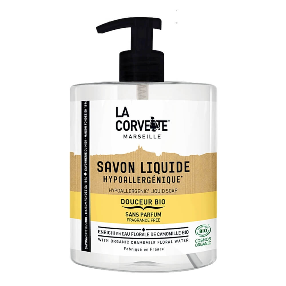 Marseille natürliche Öko-Flüssigseife 500 ml - LA CORVETTE