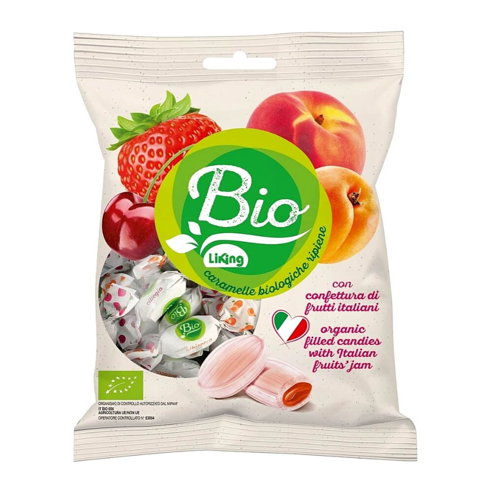 Bonbons mit Marmeladenfüllung, glutenfreie Mischung BIO 90 g - LIKING