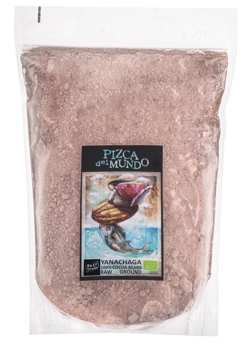 Rohes Kakaopulver nicht fett Yanachaga fair gehandelt BIO 125 g - PIZCA DEL MUNDO