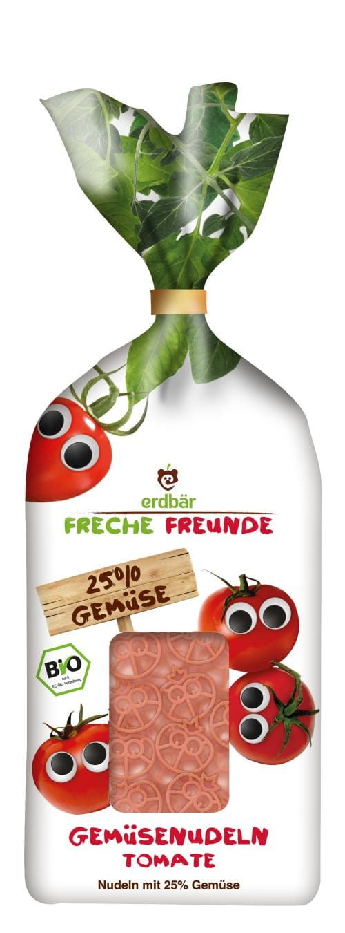 Gemüsenudeln mit Tomate 300g EKO ERDBAR