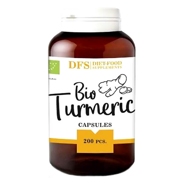 Kurkuma-Tabletten 200 Stk. EKO DIET - LEBENSMITTEL