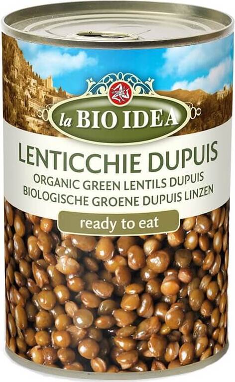 Grüne Linsen Dupuis (Dose) BIO 400 g - LA BIO IDEA