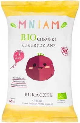 Maischips Rote Bete glutenfrei BIO 55 g YUM