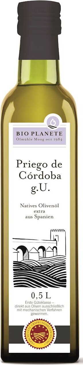 Olivenöl extra vergine priego de cordoba gu BIO 500 ml - BIO PLANETE