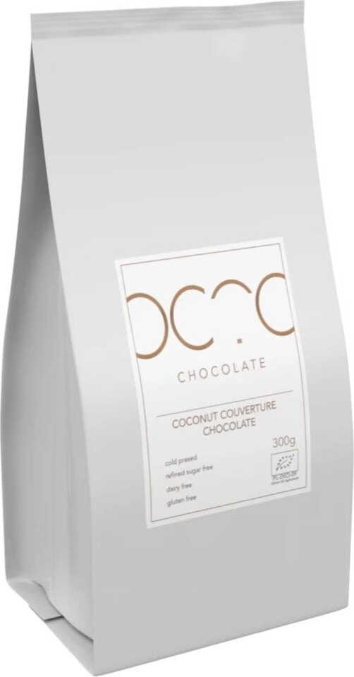 Glutenfreie Kokosschokolade BIO 1 kg - HORECA (COCOA)