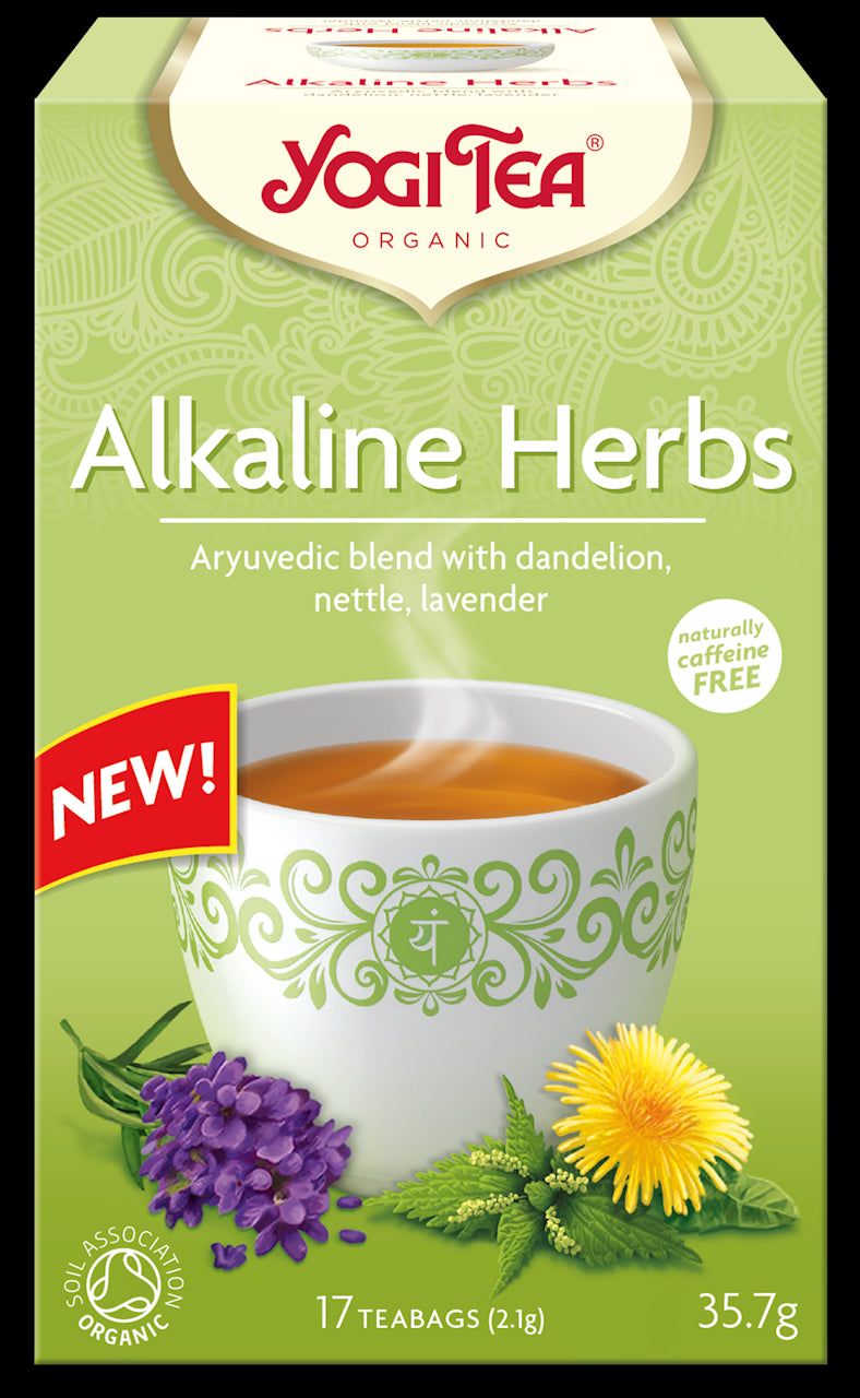 Tee Basenkräuter (Löwenzahn Lavendel) BIO (17 x 21 g) 357 g - YOGI TEA
