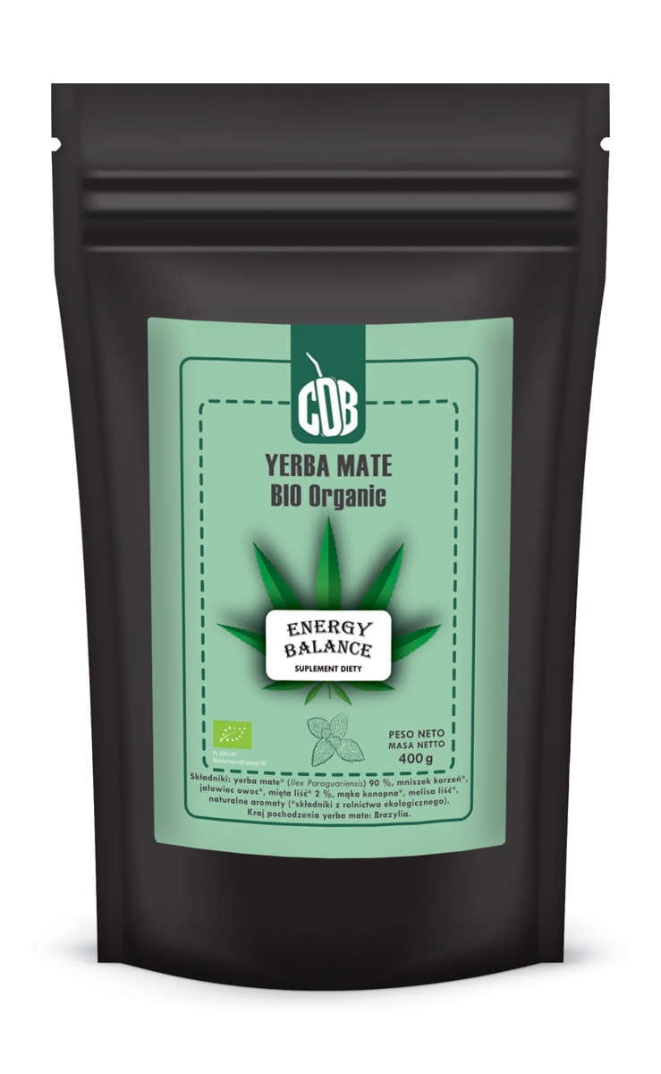 Yerba Mate Energy Balance BIO 400 g - BIO MATE GRÜN