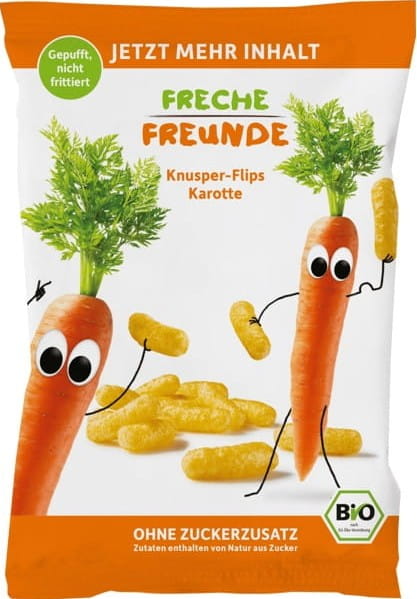 Maischips mit Karotten 30g EKO FRECHE FREUNDE