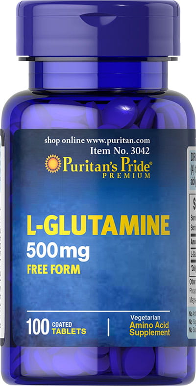 L - Glutamin 500 mg 100 Kapseln PURITAN'S PRIDE