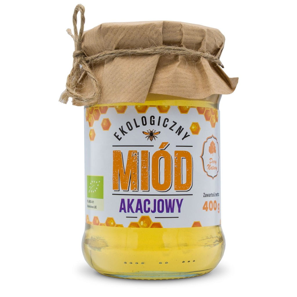 Akaziennektarhonig BIO 400 g - GESCHENKE DER NATUR