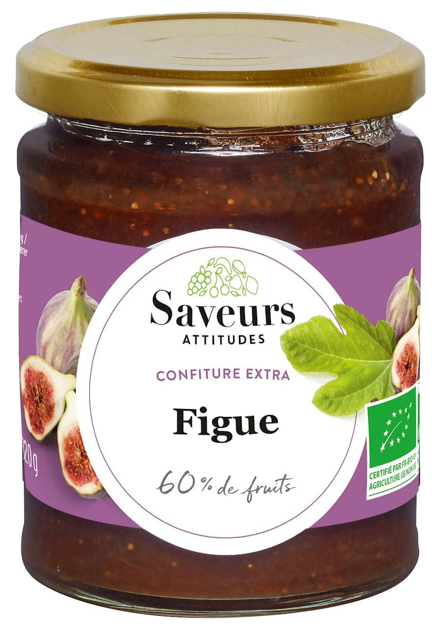 Extra Konfitüre mit Feigen BIO 320 g - SAVEURS ET FRUITS