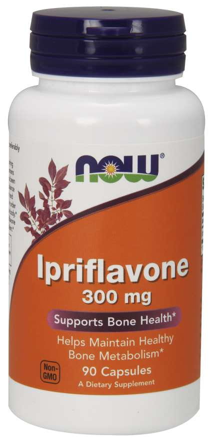 Ipriflavone Ipriflavone 300 MG 90 Kapseln NOW FOODS