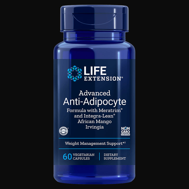 Fortschrittliche Antiadipozyten-Formel mit Meratrim und integraler afrikanischer Mango-Irvingia 60 Kapseln LEBENSVERLÄNGERUNG