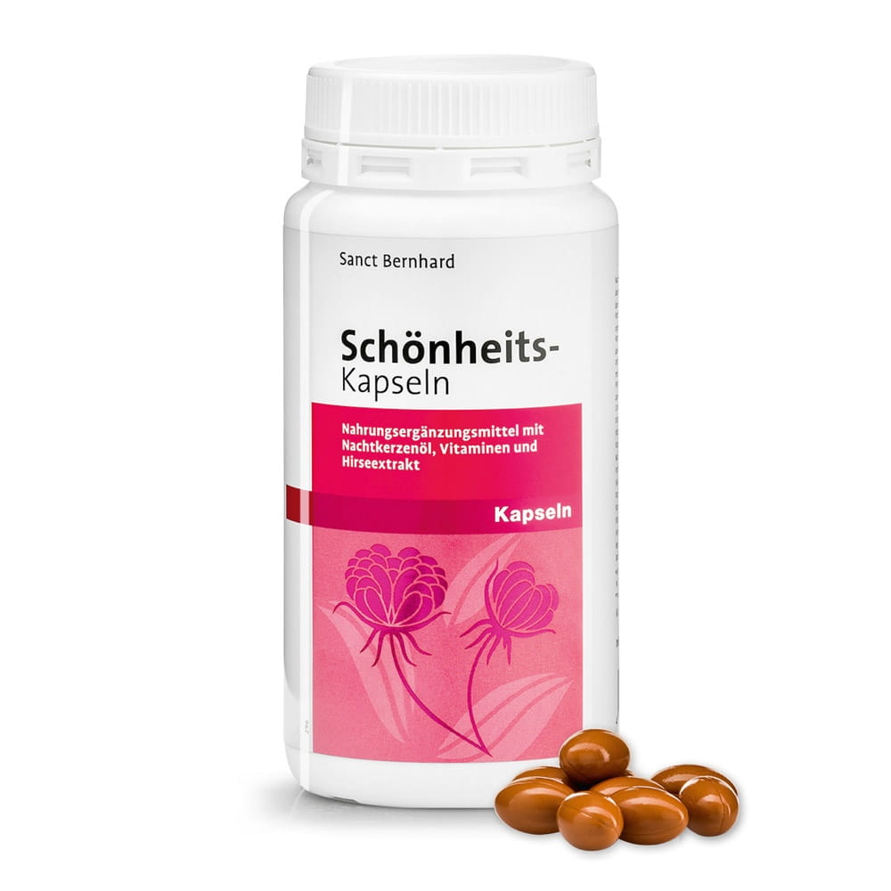 Schönheitskapseln vitamins for beauty 200 Kapseln KRAUTERHAUS SANCT BERNHARD