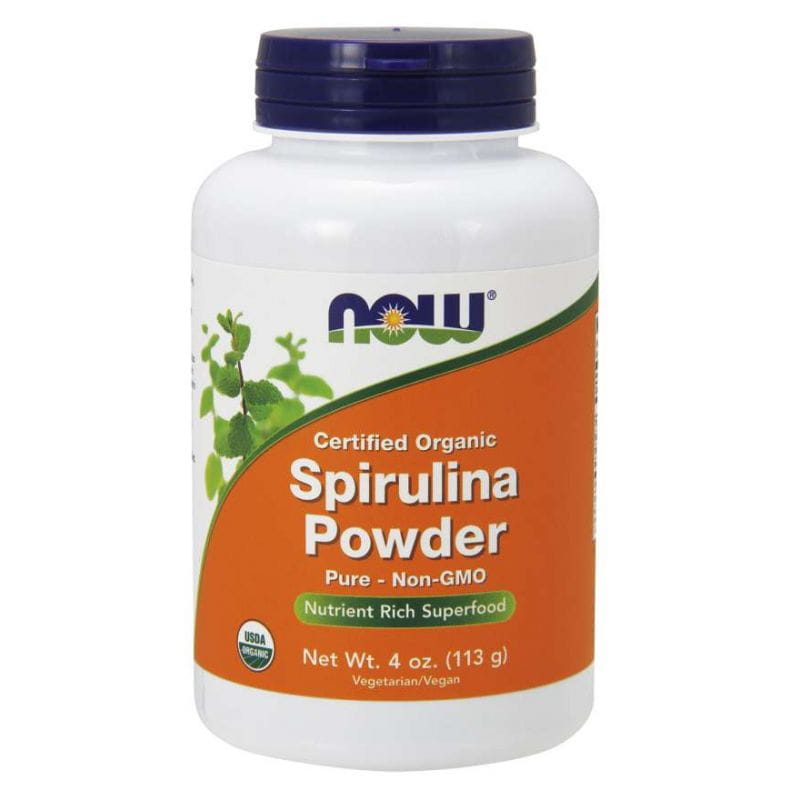Öko-Spirulina 113 g NOW FOODS