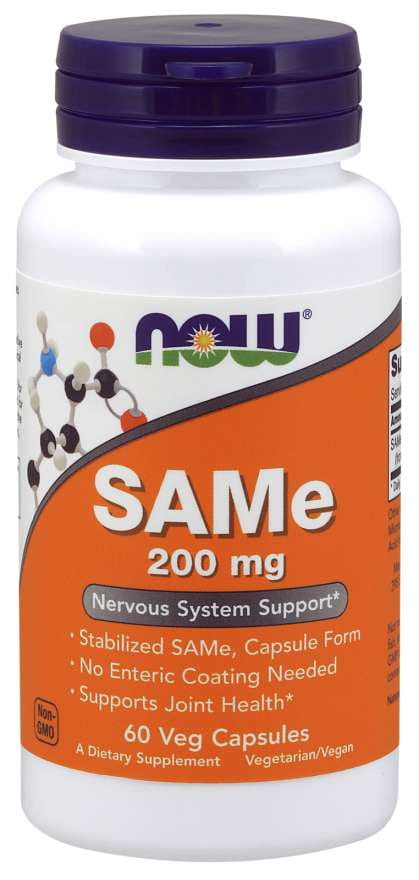 GLEICHES Sadenozylmethionin 200 MG 60 Kapseln NOW FOODS