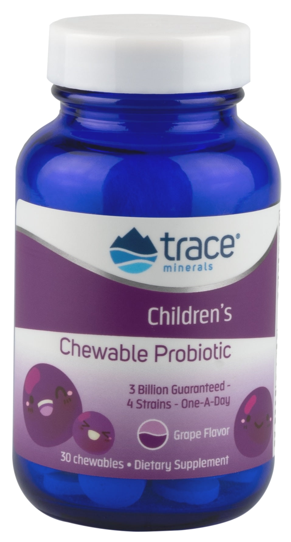 Probiotische Kautabletten für Kinder 30 Tabletten TRACE MINERALS