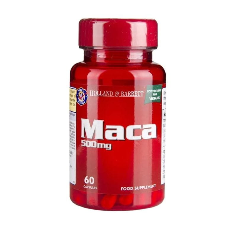 Maca 50 MG Extrakt 10:1 60 Kapseln HOLLAND & BARRETT