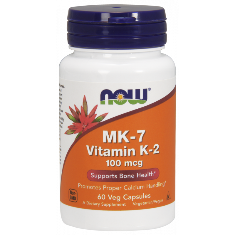 Vitamin K2 MK7 100 mcg 60 Kapseln NOW FOODS