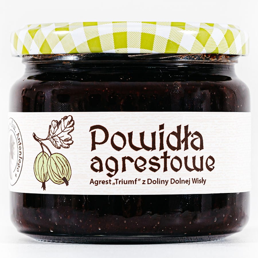 Stachelbeermarmelade 360g SPEZIALITÄTEN VON ST. Antonius