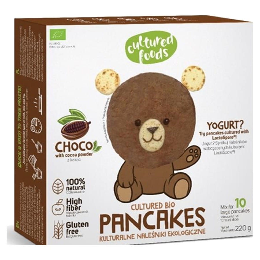 Pfannkuchenmischung mit Probiotika und Kakao BIO 220g KULTURFUTTER