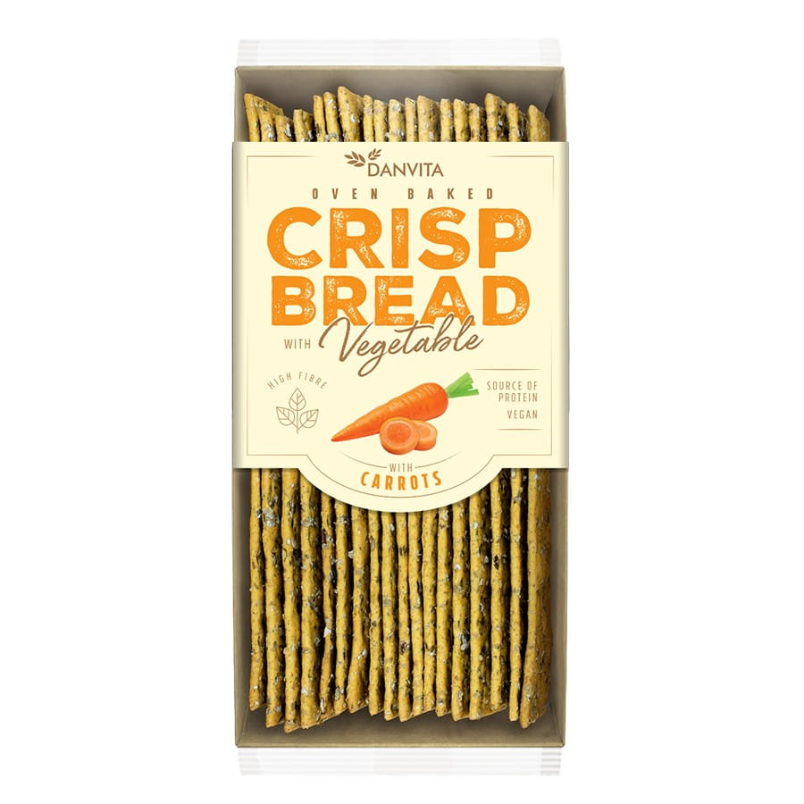 Gemüsefladenbrote mit Karotten 130g DANVITA