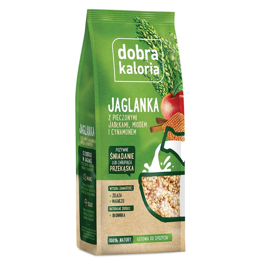 Hirse - Bratapfel mit Honig und Zimt 120g GOOD KALORIA