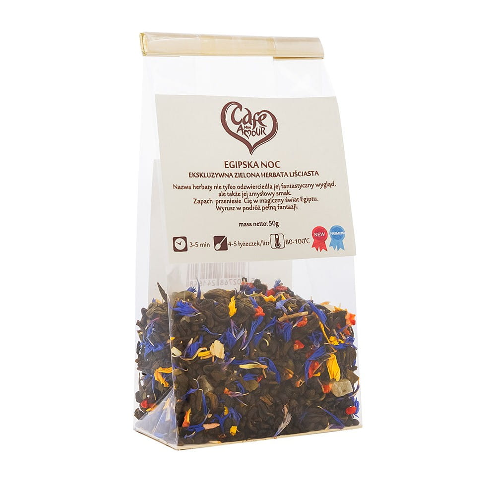 Grüner ägyptischer Nachtblättertee 50 g CAFE AMOUR