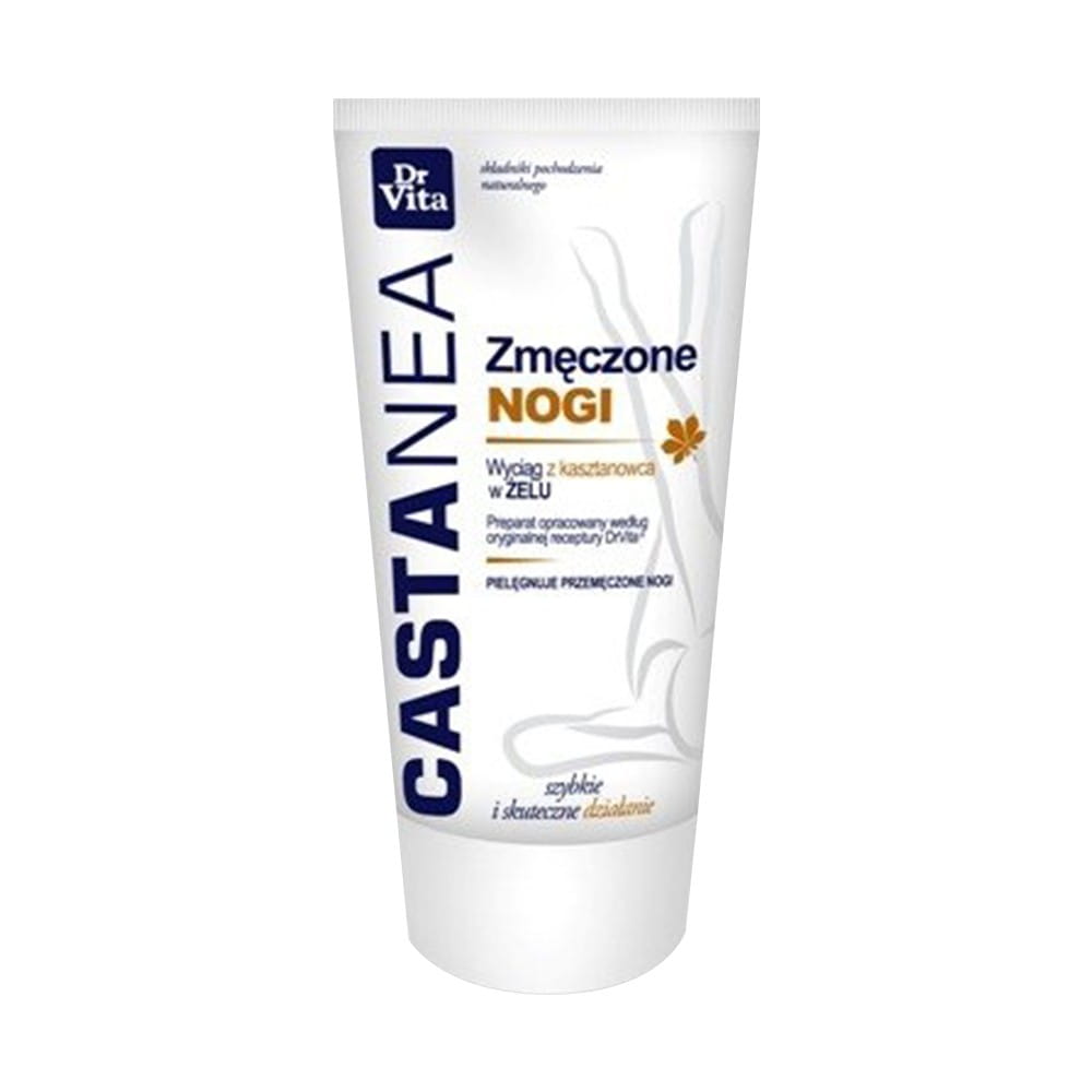 Gel für wunde Beine mit Rosskastanienextrakt von DRVITA, 200 ml, pflegt und beruhigt beanspruchte Haut.