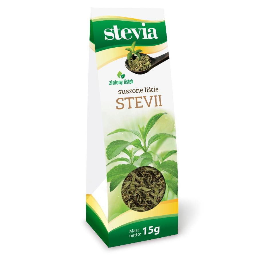 Getrocknete Blätter 15 g Stevia - GRÜNES BLATT