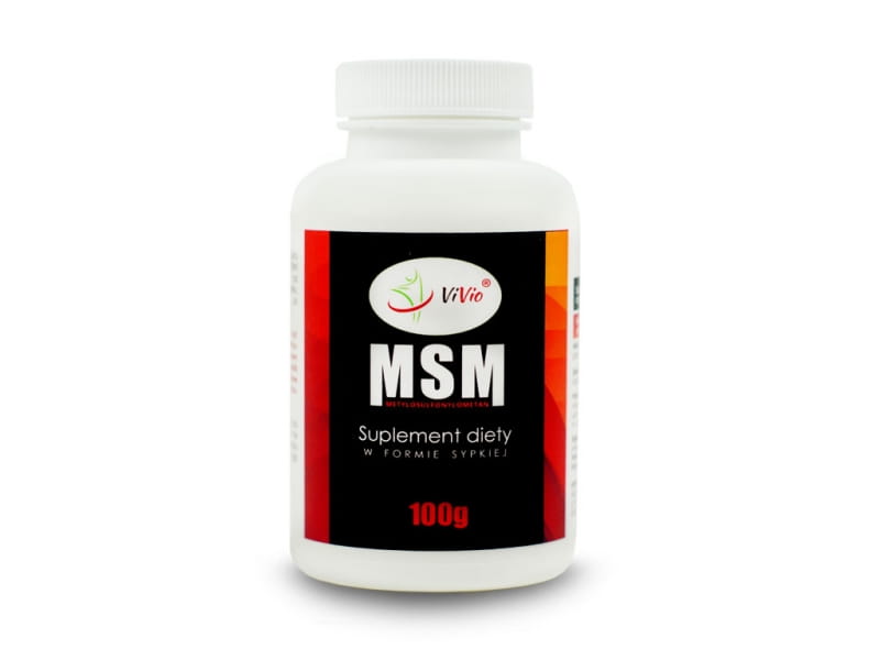 MSM-Pulver 100g - VIVIO - Biogo.de