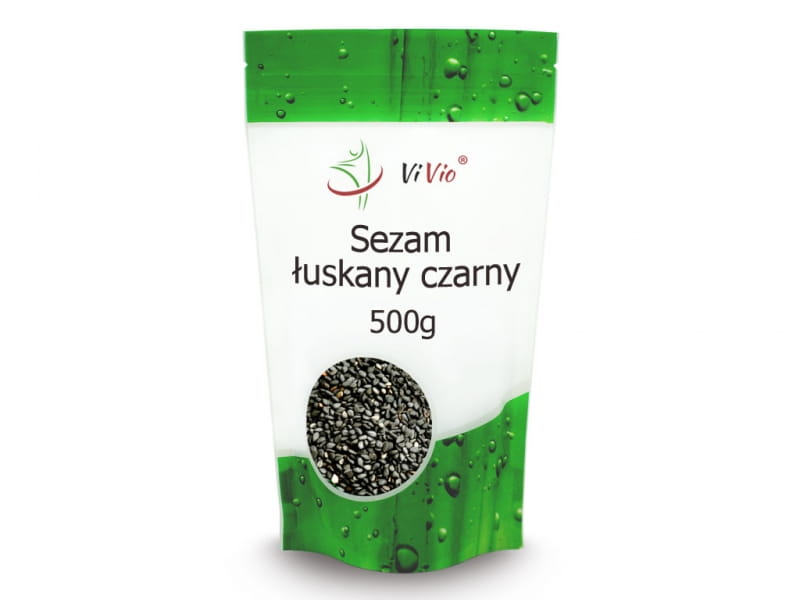 Schwarzer Sesam 500g - VIVIO - Biogo.de