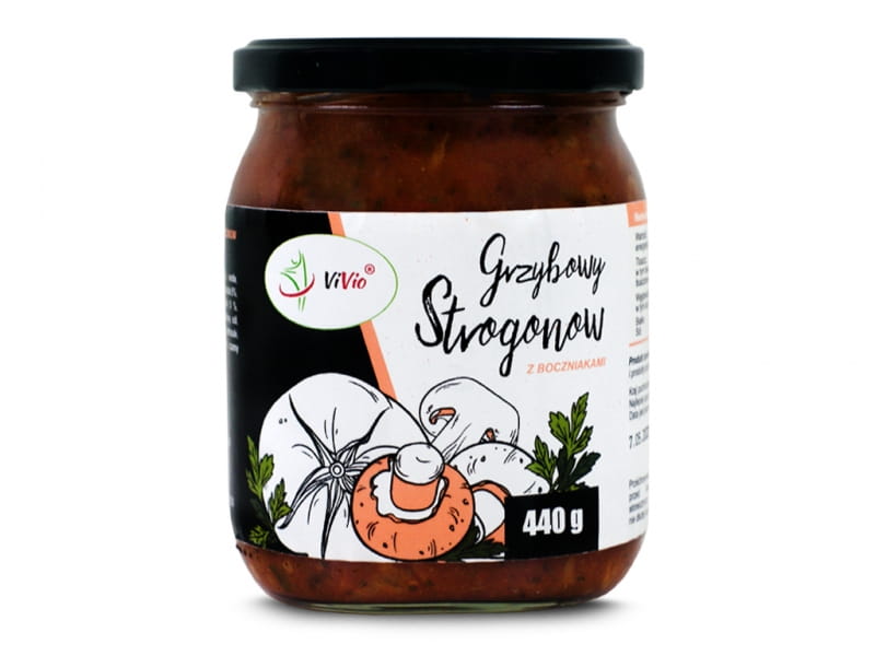Veganer Pilz Strogon 440g - VIVIO - Biogo.de